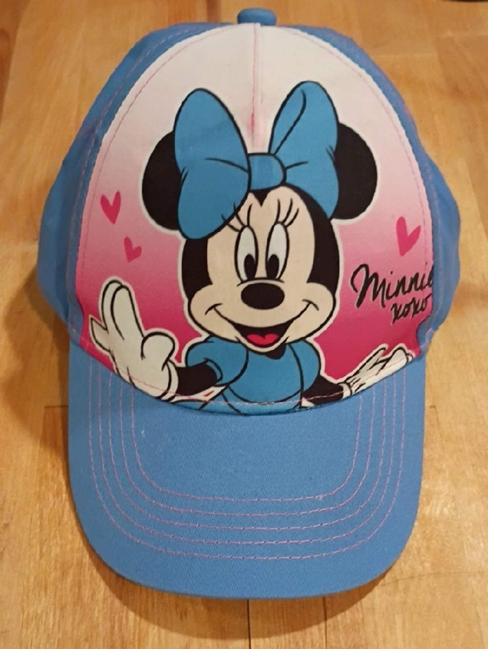 Disney Minnie Mouse Blue and Pink Kids Hat